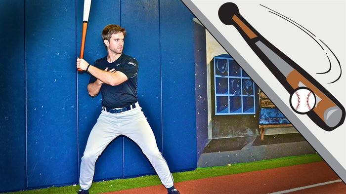 Front Elbow Baseball Swing Drill
