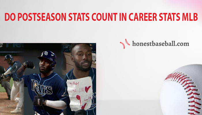 do postseason stats count in career stats mlb