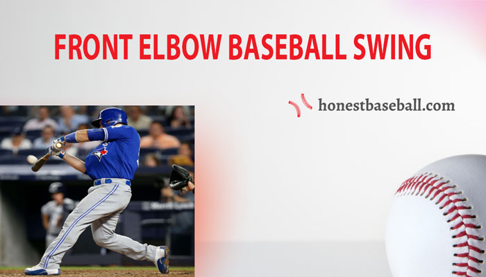 front elbow baseball swing