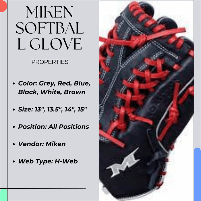 Properties Of Milken Softball Gloves