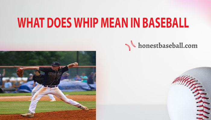 what does whip mean in baseball