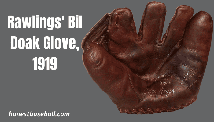 Rawlings' Bil Doak Glove, 1919