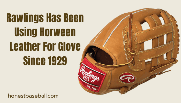 Rawlings Has Been Using Horween Leather For Glove Since 1929