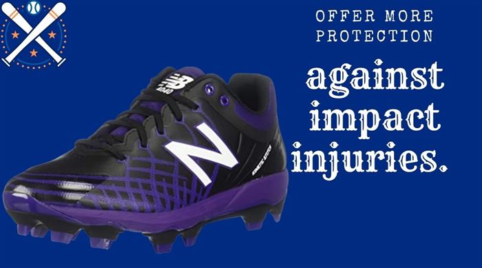 Molded cleats offer more protection against impact injuries