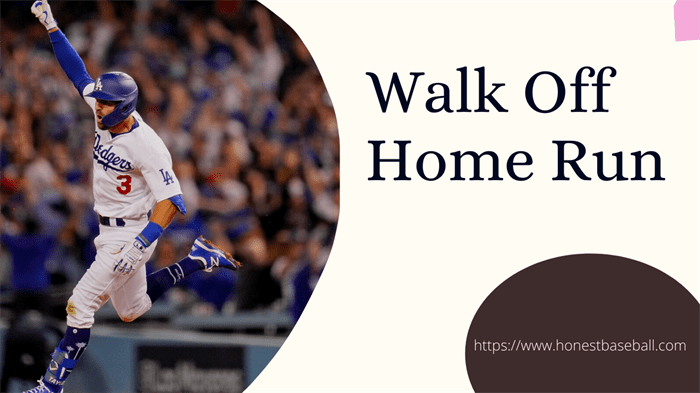 Walk Off Home Run