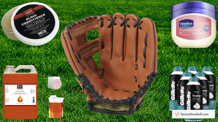 Products that can make a baseball glove sticky