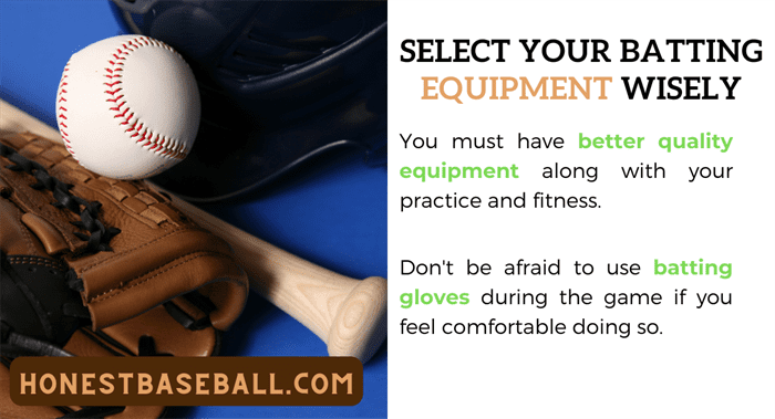 Select Your Batting Equipment Wisely