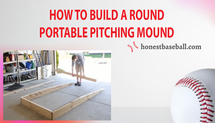 how to build a round portable pitching mound