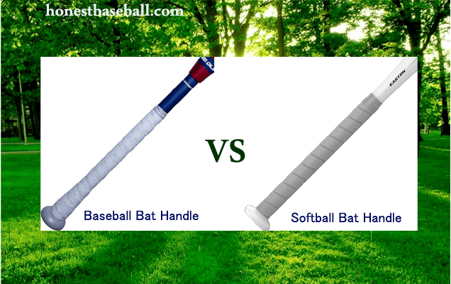 Baseball Bat Handles VS Softball Bat Handle