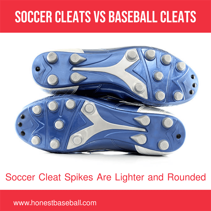 Soccer Cleat Spikes Are Lighter And Rounded