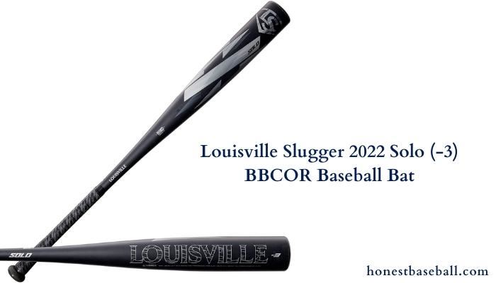 Louisville Slugger 2022 Solo (-3) BBCOR Baseball Bat