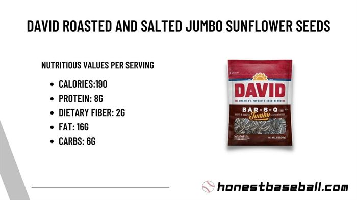 Nutritious Benefits of David Roasted And Salted Jumbo Sunflower Seeds