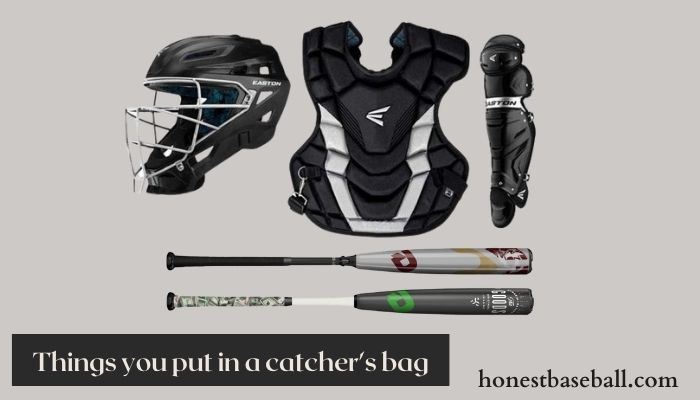 Things you put in a catcher's bag