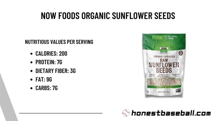 Nutritious Benefits of NOW Foods Organic Sunflower Seeds