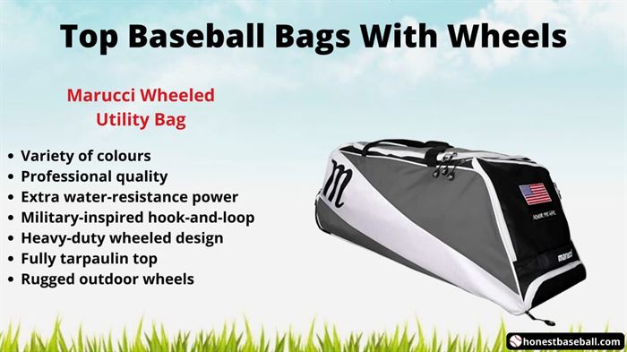 Marucci Wheeled Utility Bag details