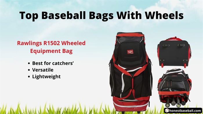Rawlings R1502 Wheeled Equipment Bag
