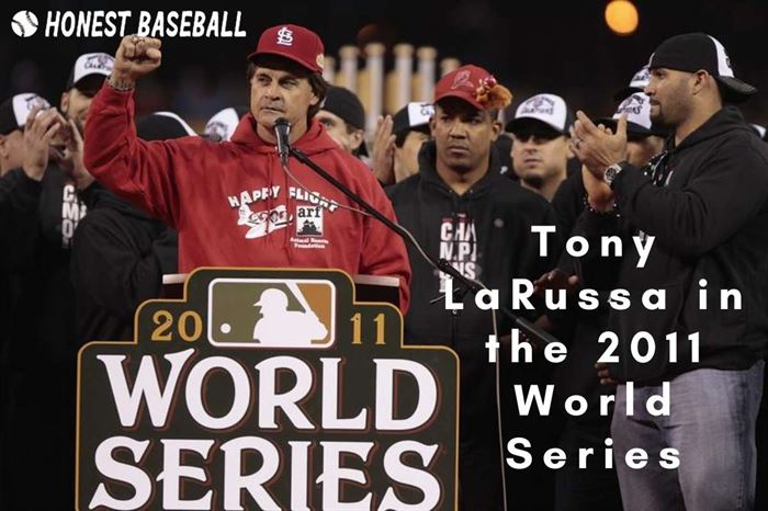 Tony LaRussa in the 2011 World Series