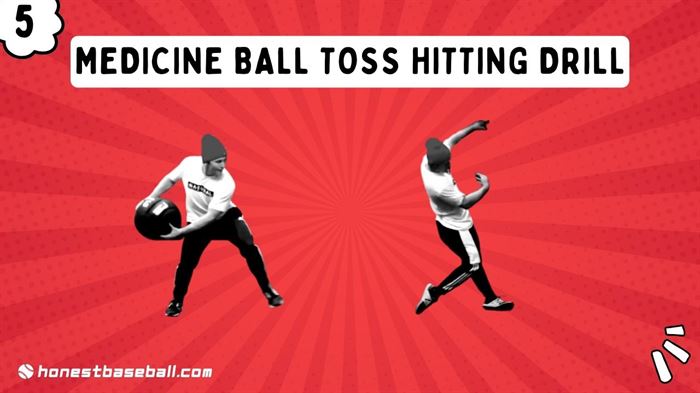 Medicine Ball Toss Hitting Drill In Baseball