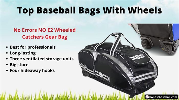 No Errors NO E2 Wheeled Catchers Gear Bag details