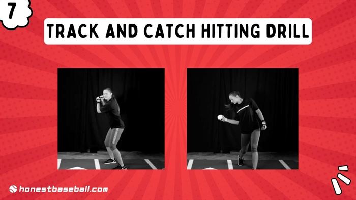 Track And Catch Batting Drill In Baseball