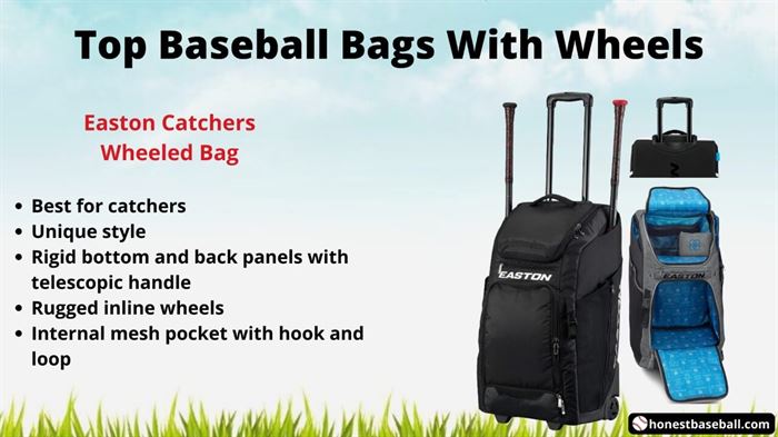 Easton Catchers Wheeled Bag details