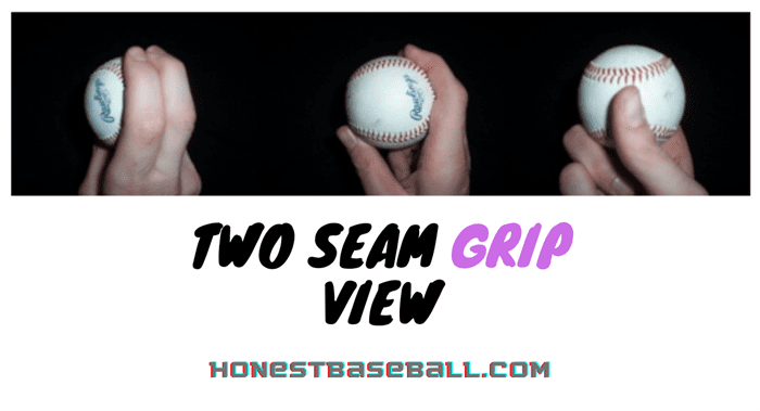 Two seam grip view