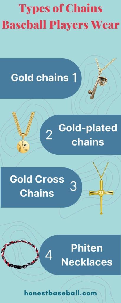 Types of Chains Baseball Players Wear