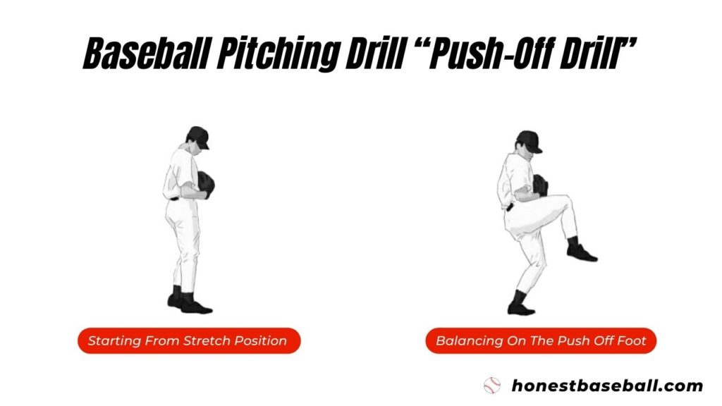 Baseball Pitching Drill “Push-Off”
