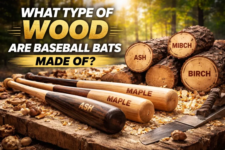 what type of wood are baseball bats made of