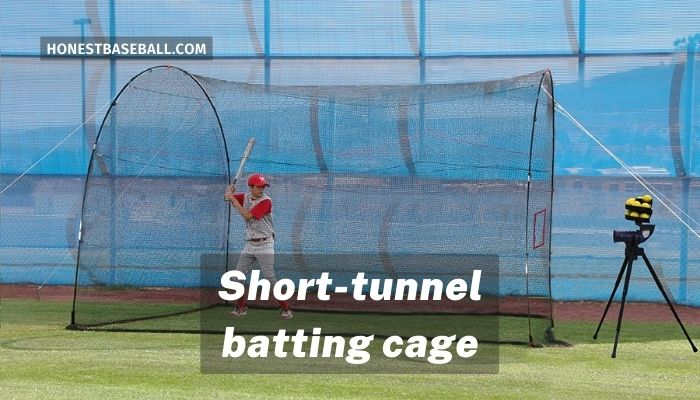 Short-tunnel batting cage