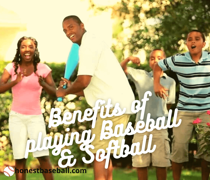 Benefits of playing softball and baseball