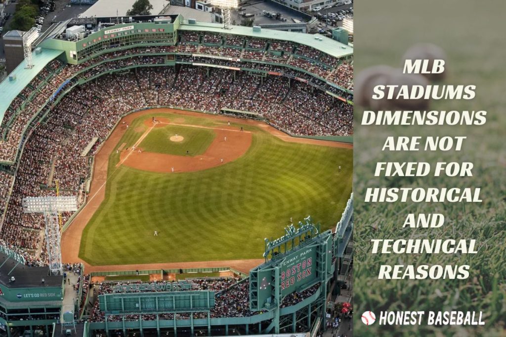 MLB Stadiums Dimensions Are Not Fixed for Historical and Technical Reasons