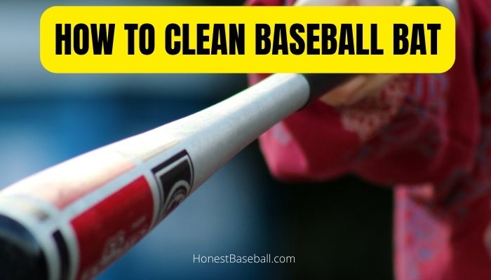 How to clean baseball bat