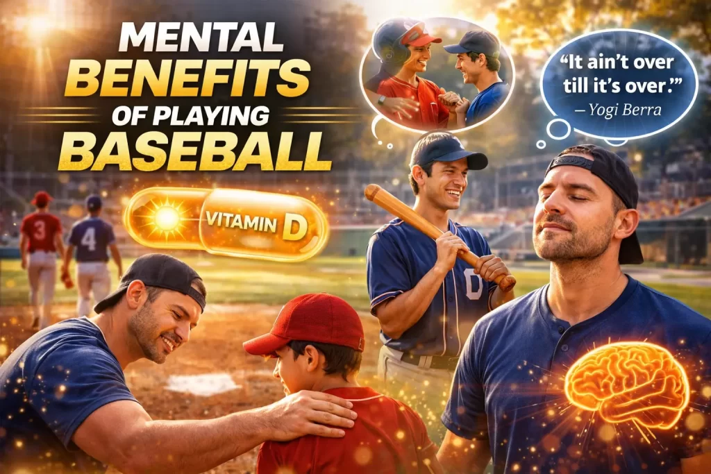 Mental benefits of Playing Baseball