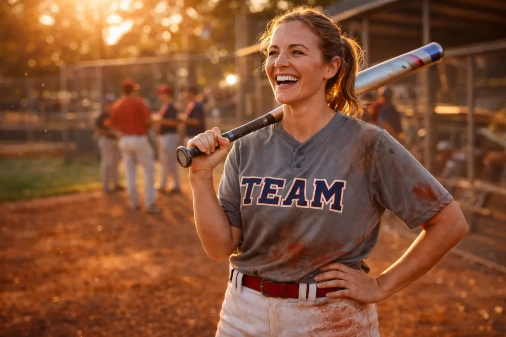 Stress Buster for playing baseball