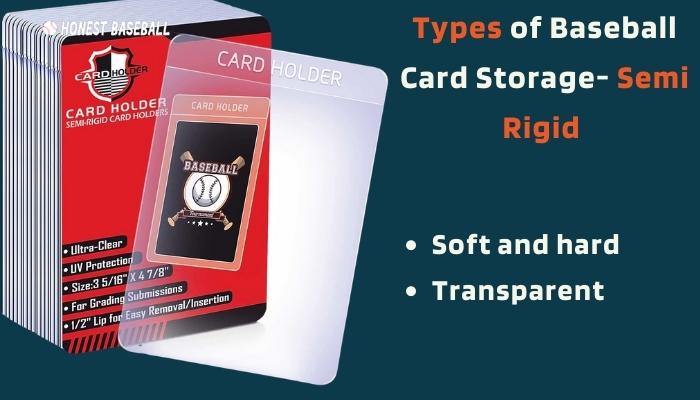 Semi-rigid card holder is one of the most reliable options