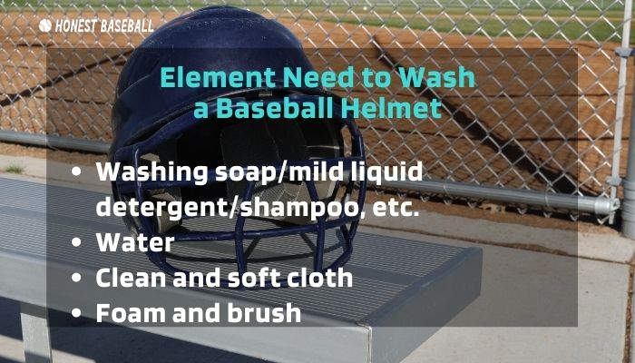  Element Need to Wash a Baseball Helmet