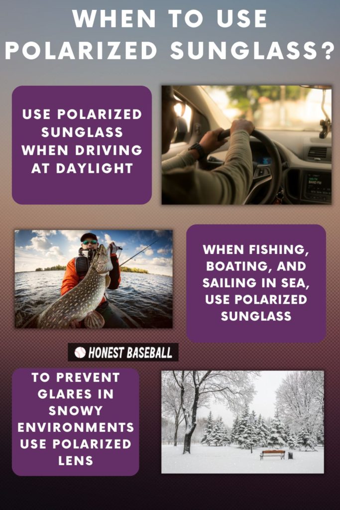 When to use polarized sunglass