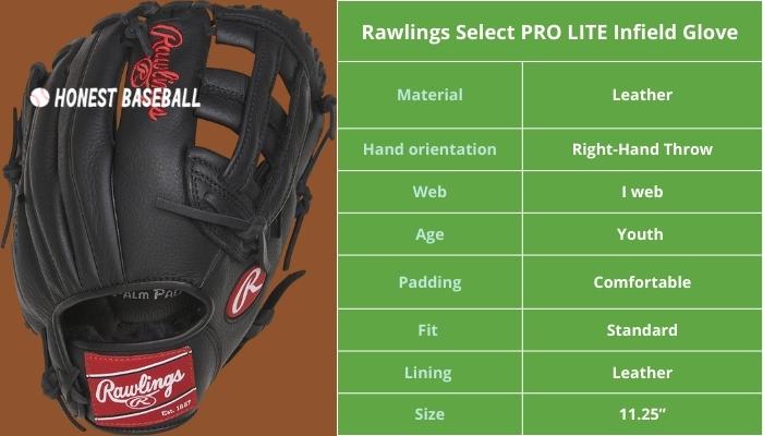 Rawlings Select PRO LITE Infield Glove