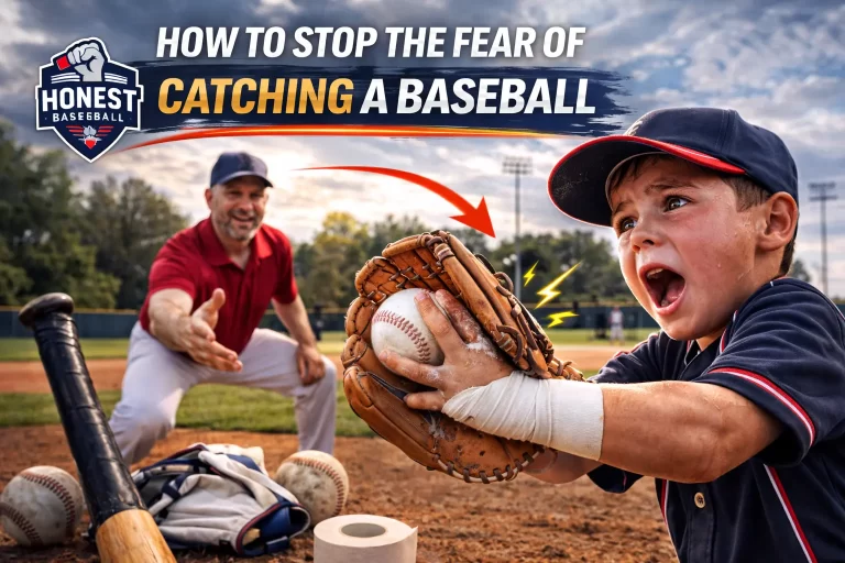 How to stop fear of catching a baseball