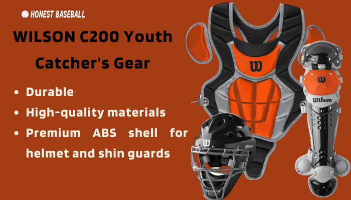  WILSON C200 Youth Catchers Gear Overview
