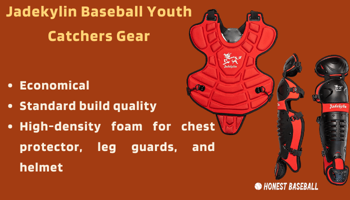 Jadekylin Baseball Youth Catchers Gear
