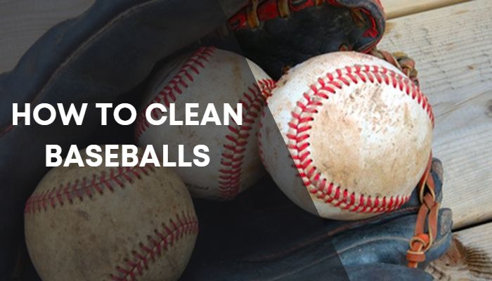 How To Clean Baseballs