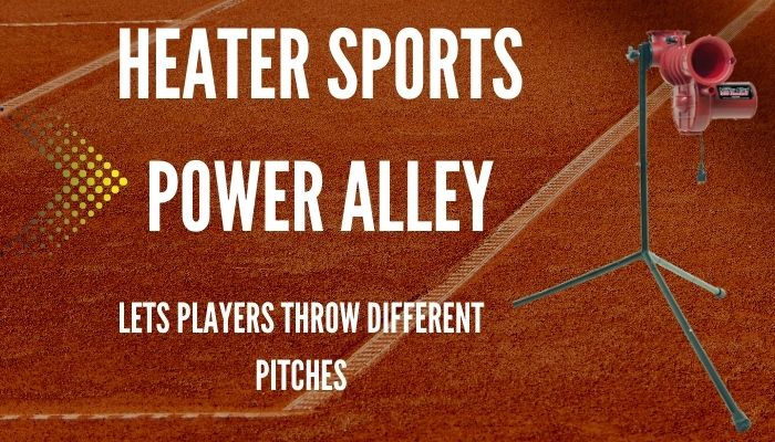 Heater Sports Power Alley lets players throw different pitches