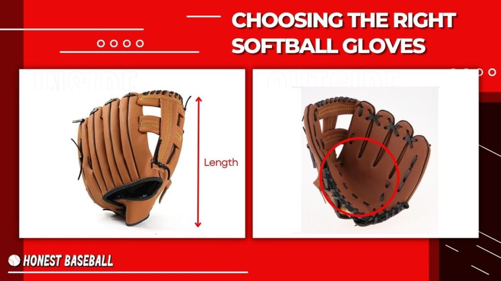 Choosing the right softball gloves that’ll fit in 