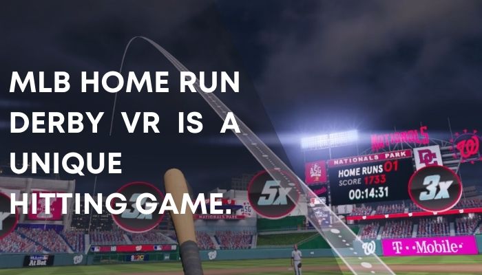 MLB Home Run Derby VR is a unique hitting game