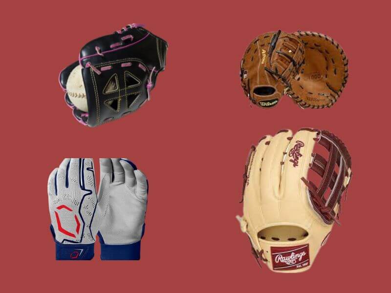 Modern baseball gloves