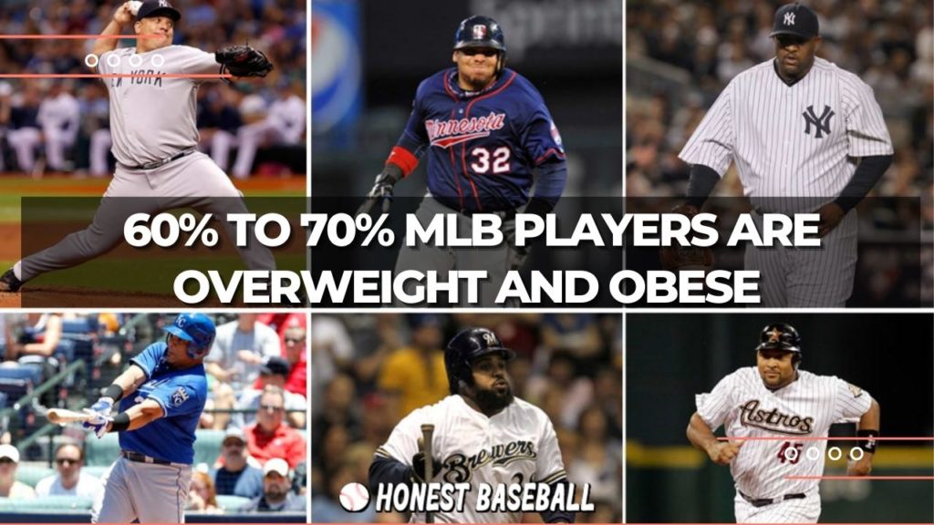 Many of them refer to finding 60% to 70% of the players fall in the criteria of overweight and obese.