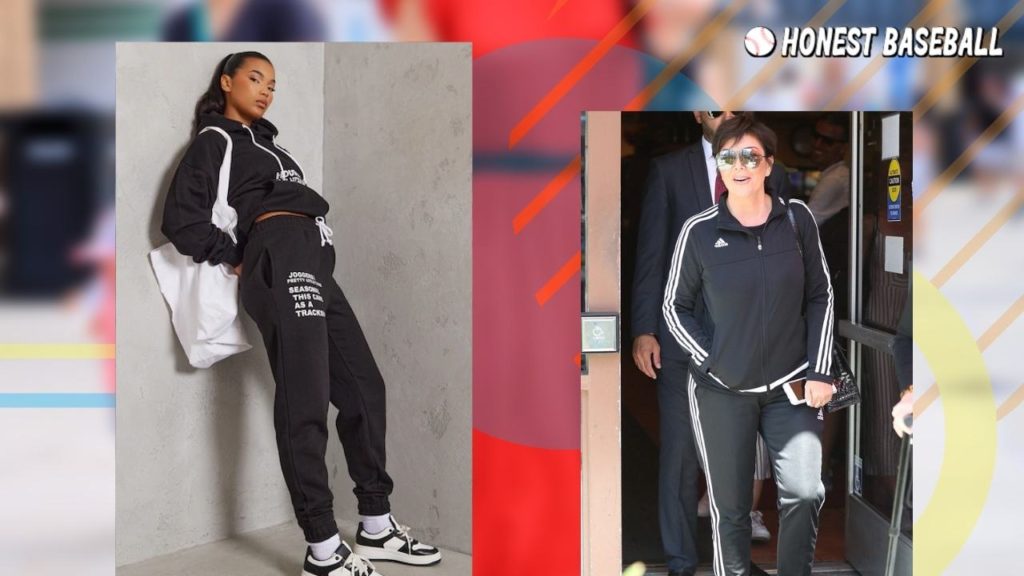  Make yourself a bold and friendly to the baseball match by wearing a tracksuit.  