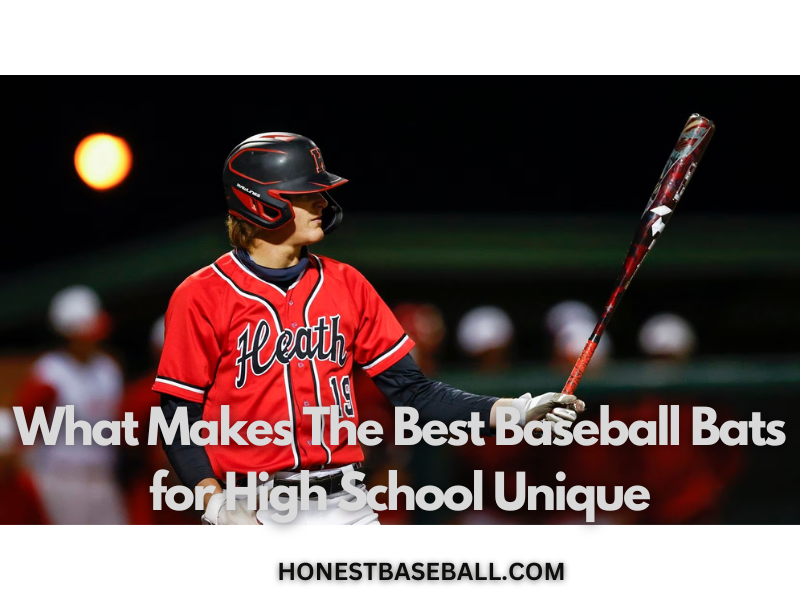 What Makes The Best Baseball Bats for High School Unique